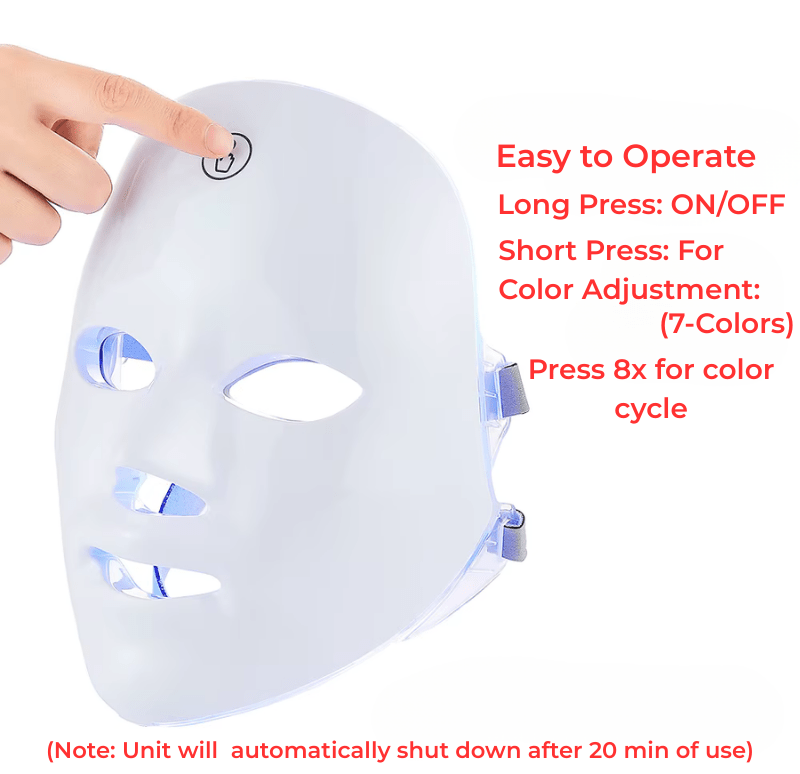 Luerelle™ Radiance LED Therapy Mask – Light Therapy for Glowing Skin - LUERELLE