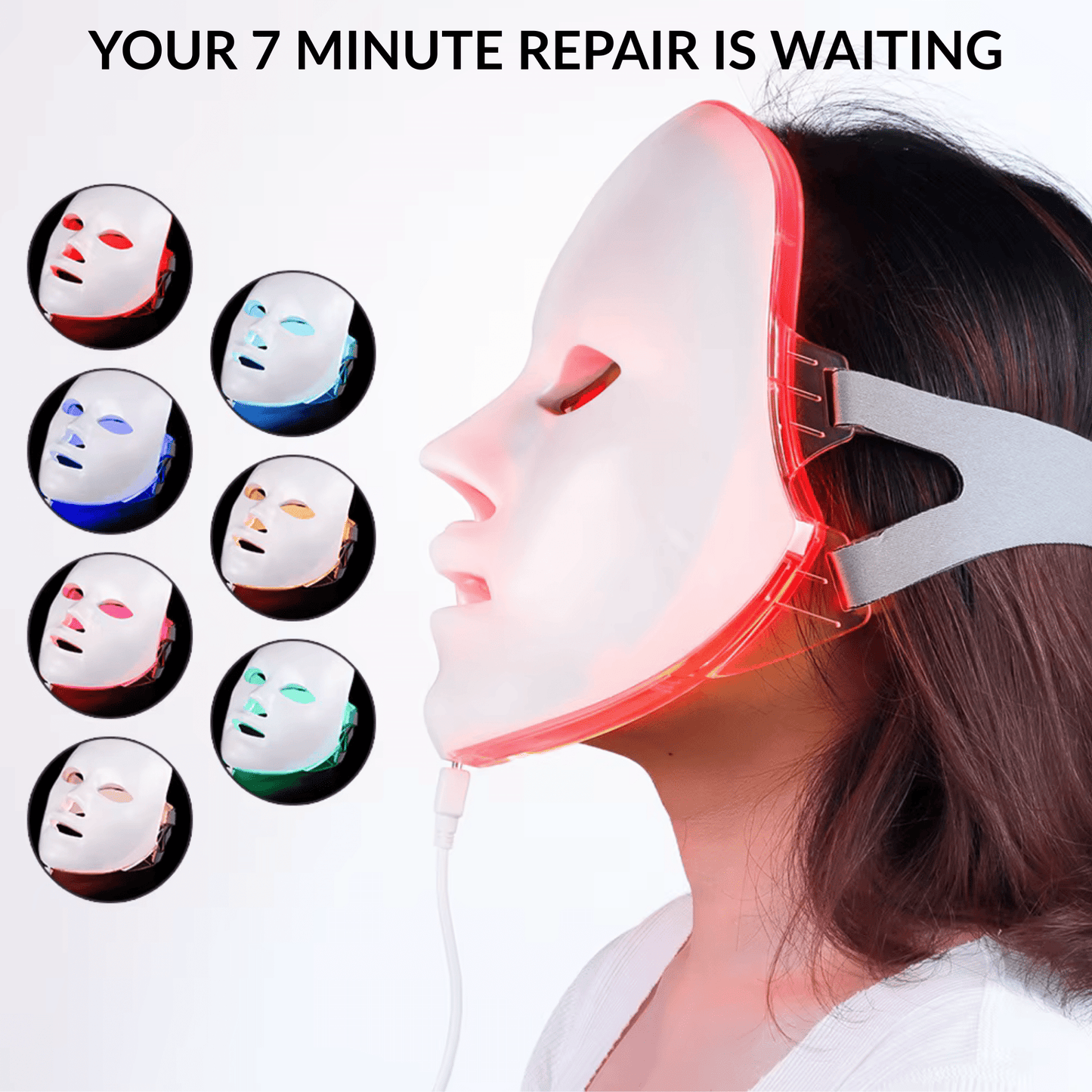 luerelle™ Radiance LED Therapy Mask – Light Therapy for Glowing Skin - LUERELLE