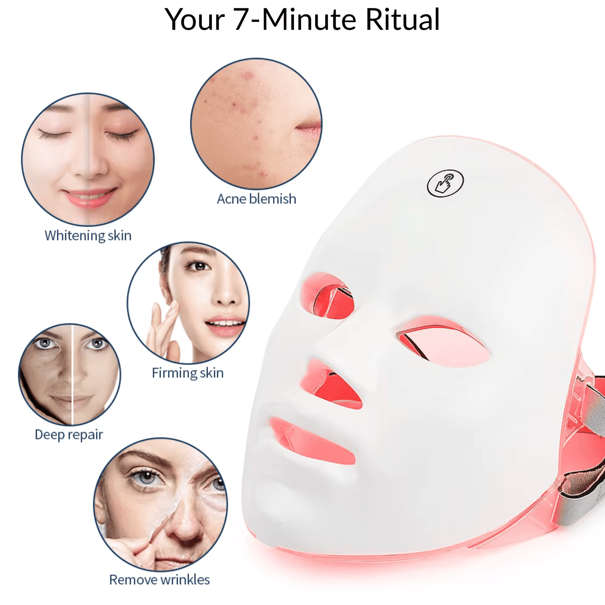 Luerelle™ Radiance LED Therapy Mask – Light Therapy for Glowing Skin - LUERELLE