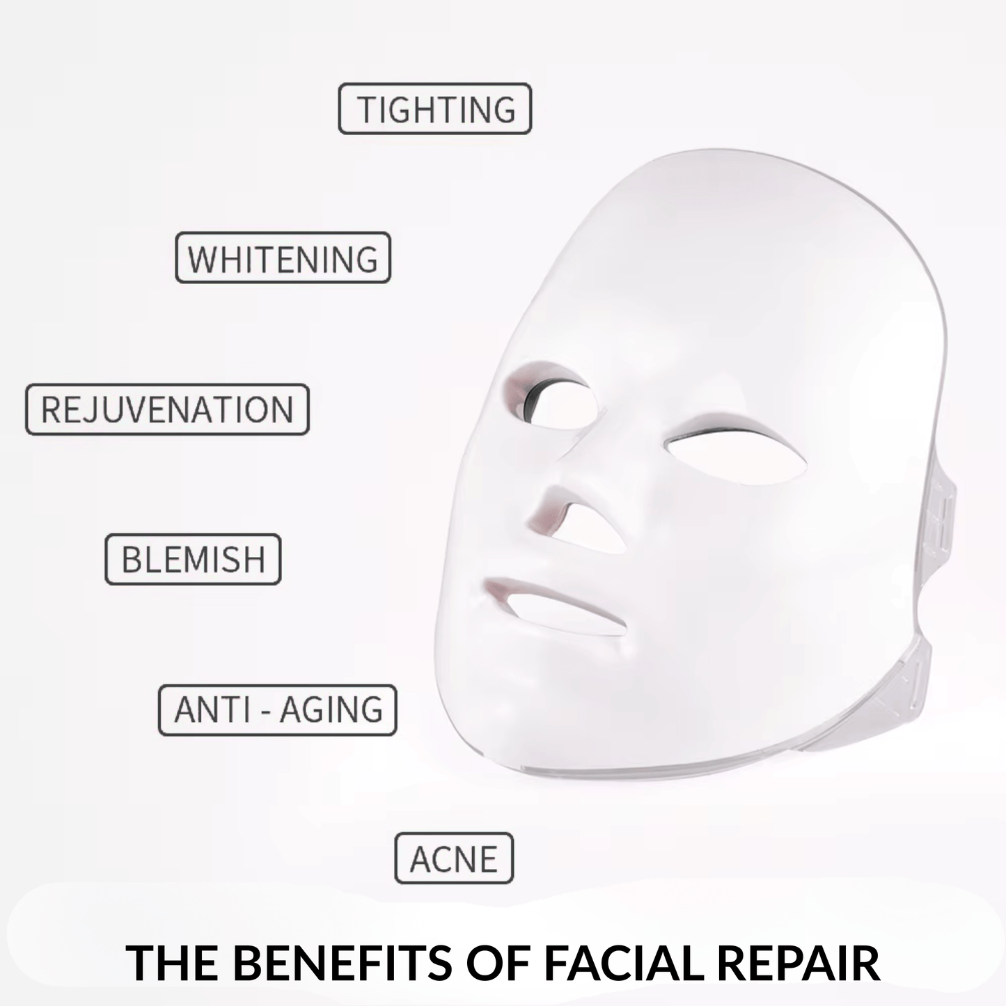 Luerelle™ Radiance LED Therapy Mask – Light Therapy for Glowing Skin - LUERELLE