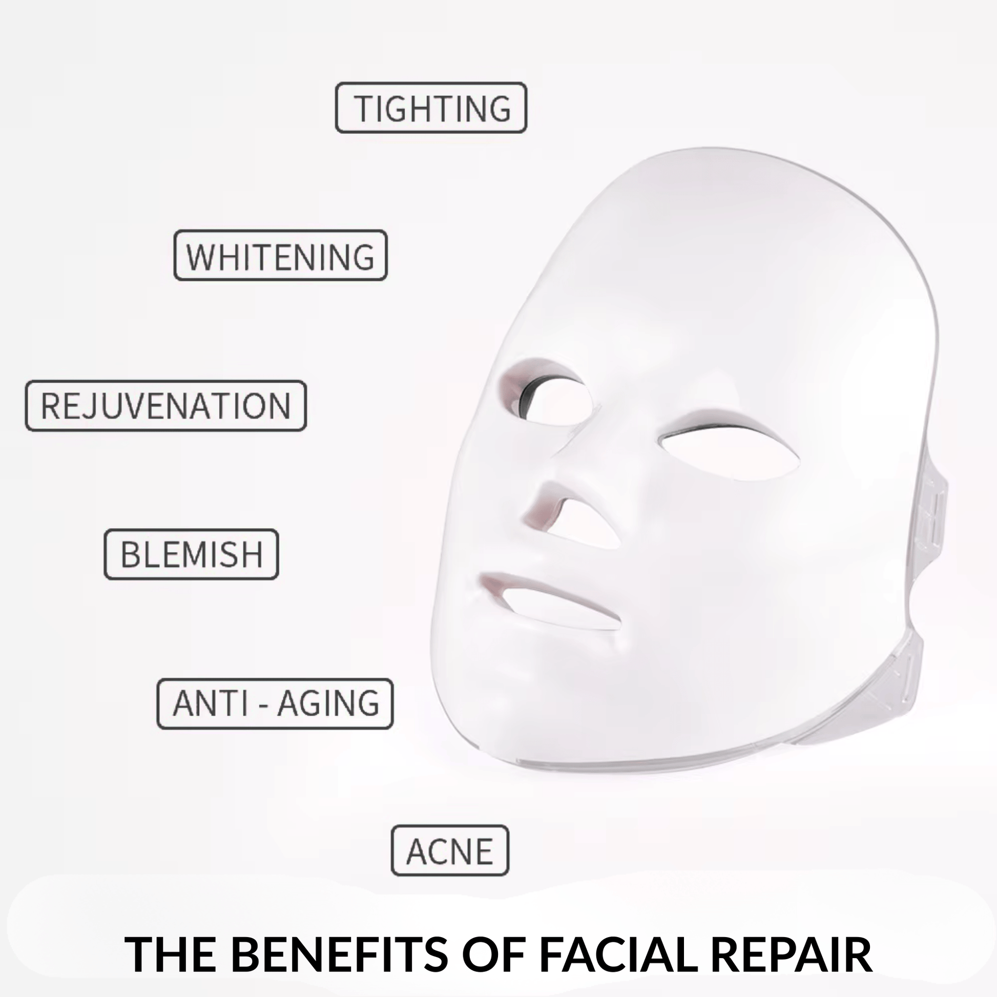 Luerelle™ Radiance LED Therapy Mask – Light Therapy for Glowing Skin - LUERELLE